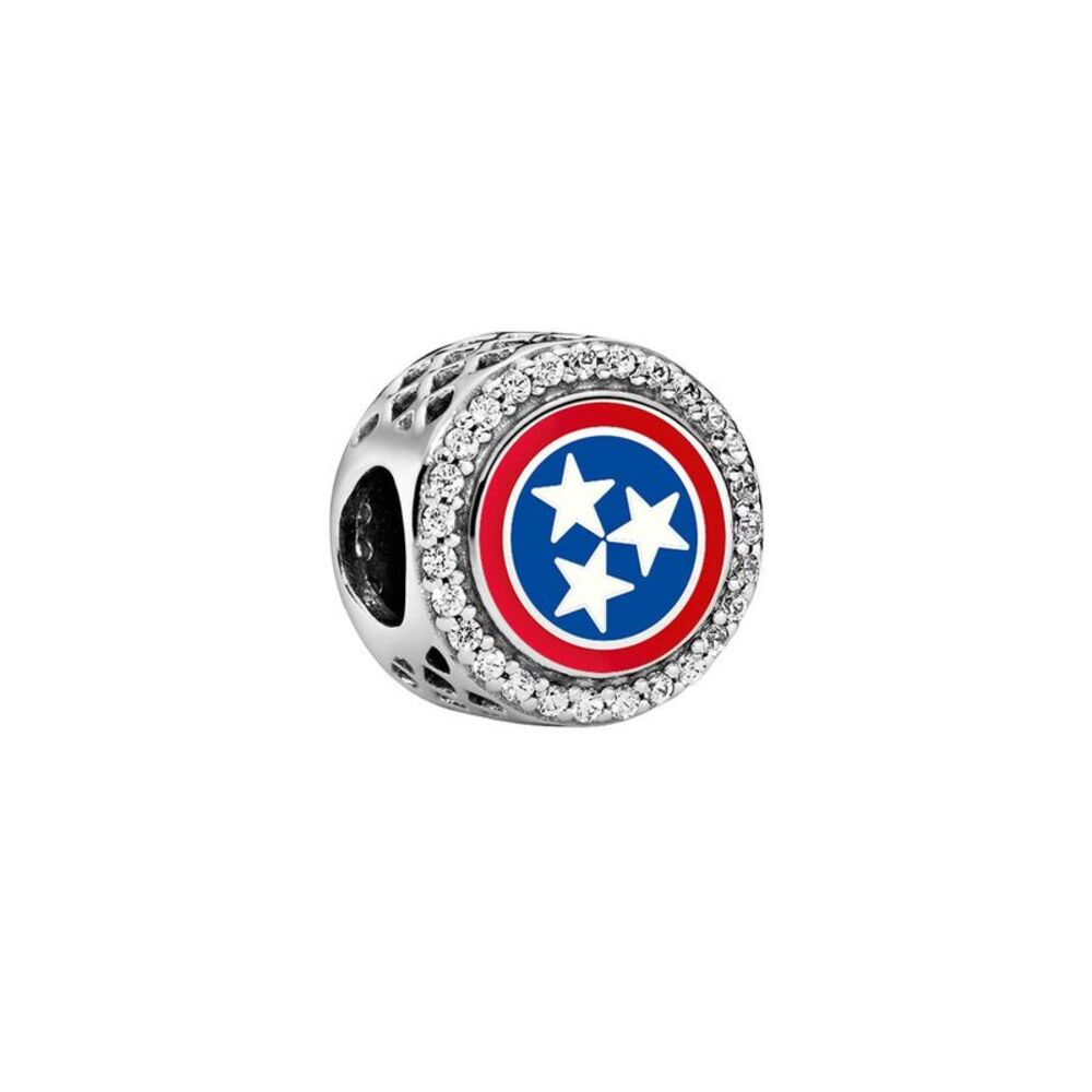 Pandora Localization Silver Cz Charm